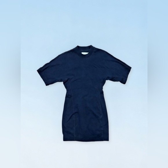 Calvin Klein Dresses & Skirts - Calvin Klein Dark Blue Short Sleeve Dress Size S